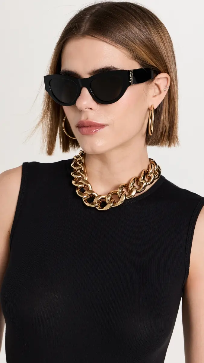 Saint Laurent Monogram Cat Eye Sunglasses | Thumbnail 3 Saint Laurent Monogram Cat Eye Sunglasses | Thumbnail 3