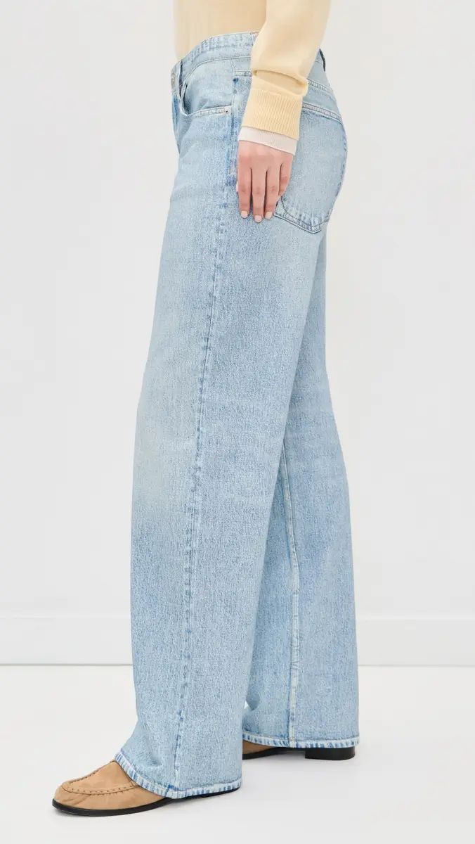 rag & bone Rb Miramar Terry Cam Low Rise Full Length Pants | Thumbnail 4