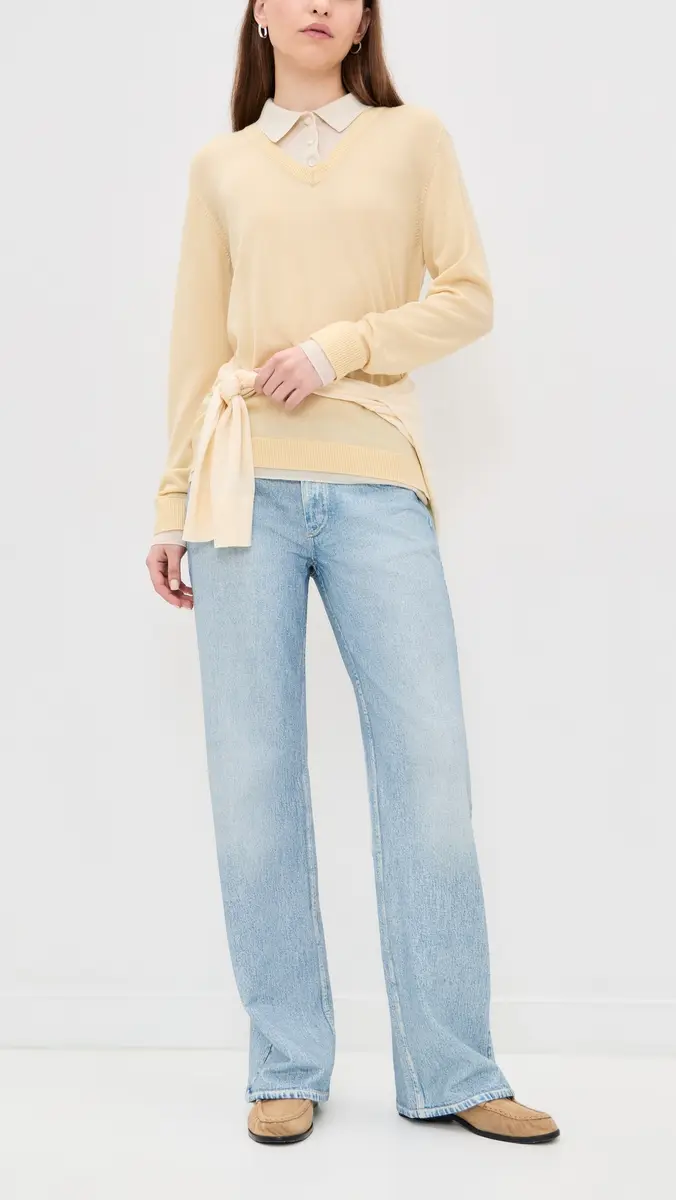 rag & bone Rb Miramar Terry Cam Low Rise Full Length Pants | Thumbnail 5