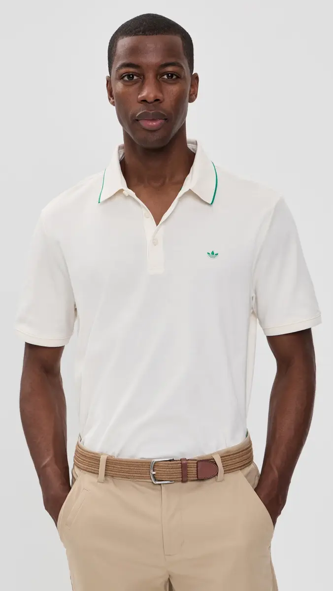 Adidas Golf Originals Twistknit Trefoil Polo | Thumbnail 2