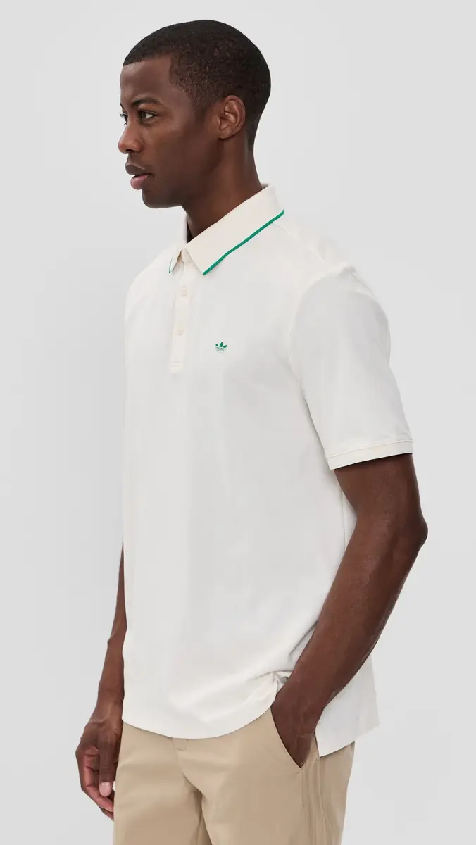 Adidas Golf Originals Twistknit Trefoil Polo | Thumbnail 4