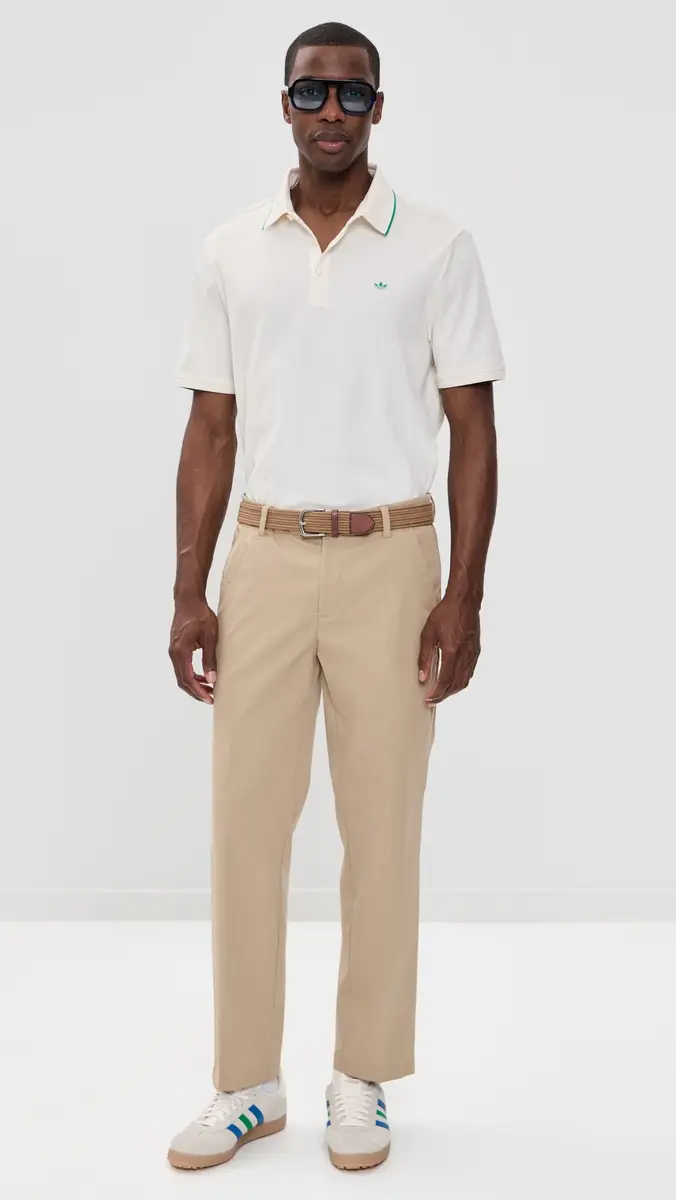 Adidas Golf Originals Twistknit Trefoil Polo | Thumbnail 5