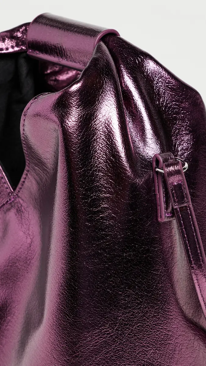 MM6 Maison Margiela Japanese Crossbody Bag Aubergine Gleam One Size | Thumbnail 5 MM6 Maison Margiela Japanese Crossbody Bag Aubergine Gleam One Size | Thumbnail 5