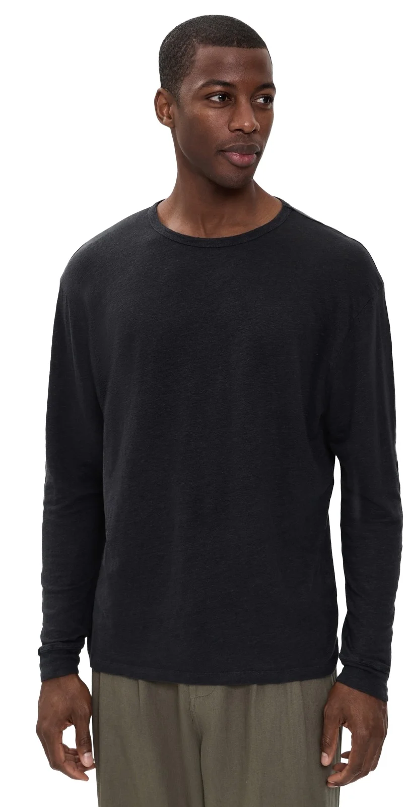 Linen Long Sleeve Sun Tee