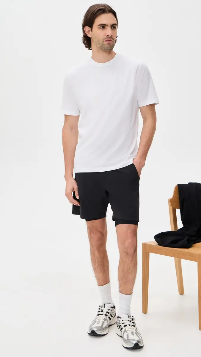 REIGNING CHAMP 4-Way Stretch Nylon Standard Training Shorts 7 | Thumbnail 5 REIGNING CHAMP 4-Way Stretch Nylon Standard Training Shorts 7 | Thumbnail 5
