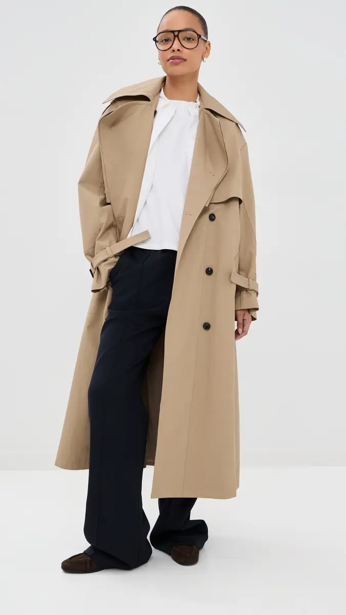CO Double ayered Trench Coat Camel | Thumbnail 5 CO Double ayered Trench Coat Camel | Thumbnail 5