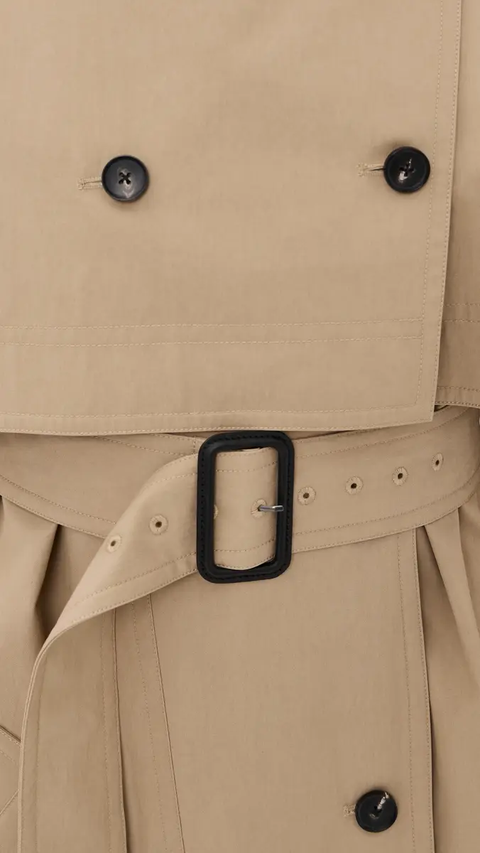 CO Double ayered Trench Coat Camel | Thumbnail 6 CO Double ayered Trench Coat Camel | Thumbnail 6