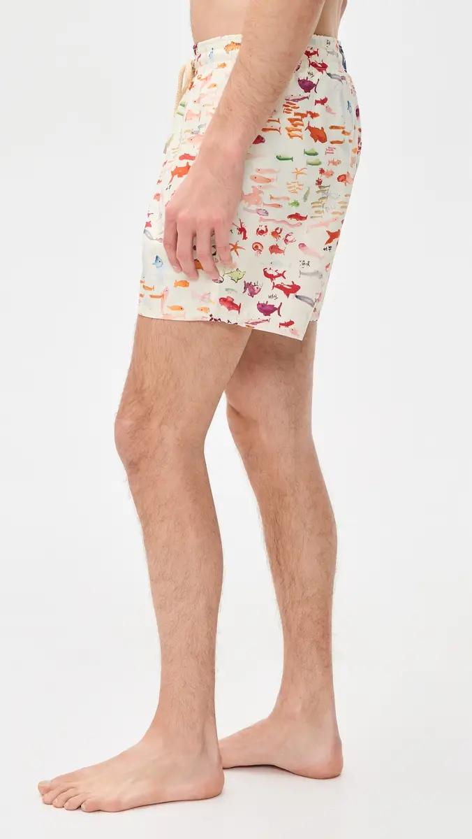 Vilebrequin Moorea Swim Trunks 6 | Thumbnail 4 Vilebrequin Moorea Swim Trunks 6 | Thumbnail 4