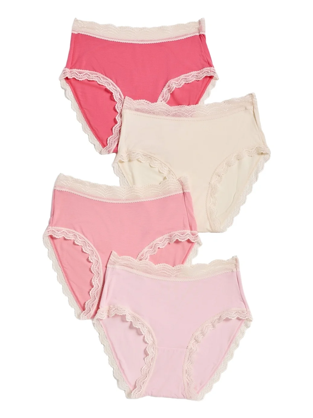 Stripe & Stare High Rise Briefs 4 Pack