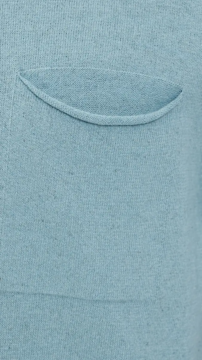 Billy Reid Cotton Linen Sweater Polo | Thumbnail 6 Billy Reid Cotton Linen Sweater Polo | Thumbnail 6