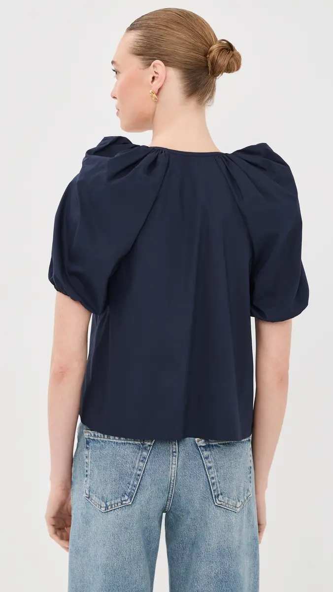 Kika Vargas Harpa Top Navy | Thumbnail 3 Kika Vargas Harpa Top Navy | Thumbnail 3
