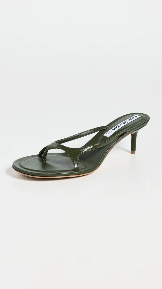 Acne Studios Leather Kitten Heels | Thumbnail 2 Acne Studios Leather Kitten Heels | Thumbnail 2