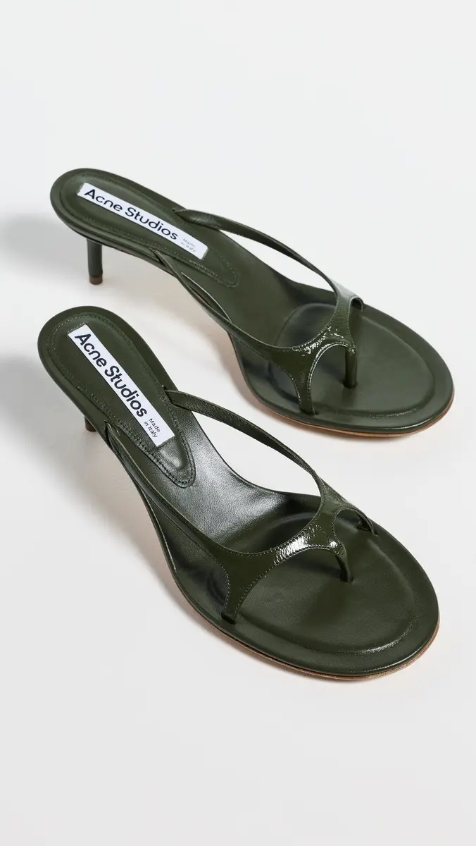 Acne Studios Leather Kitten Heels | Thumbnail 5 Acne Studios Leather Kitten Heels | Thumbnail 5