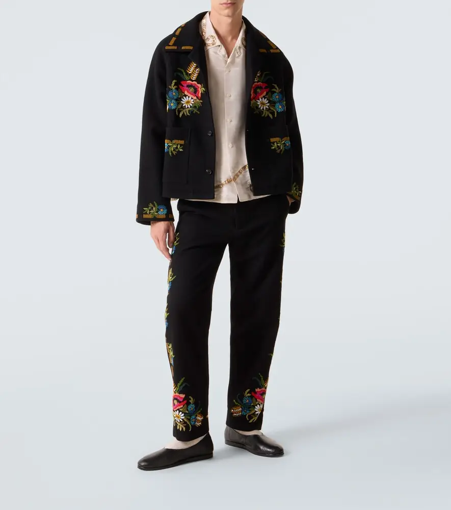 BODE Beaded Aquitaine embellished wool jacket | Thumbnail 4 BODE Beaded Aquitaine embellished wool jacket | Thumbnail 4