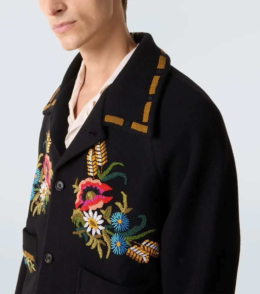 BODE Beaded Aquitaine embellished wool jacket | Thumbnail 5 BODE Beaded Aquitaine embellished wool jacket | Thumbnail 5