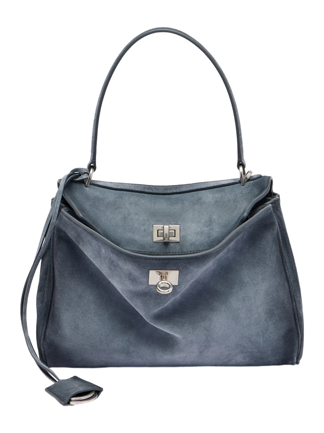 Rodeo Small suede top-handle bag