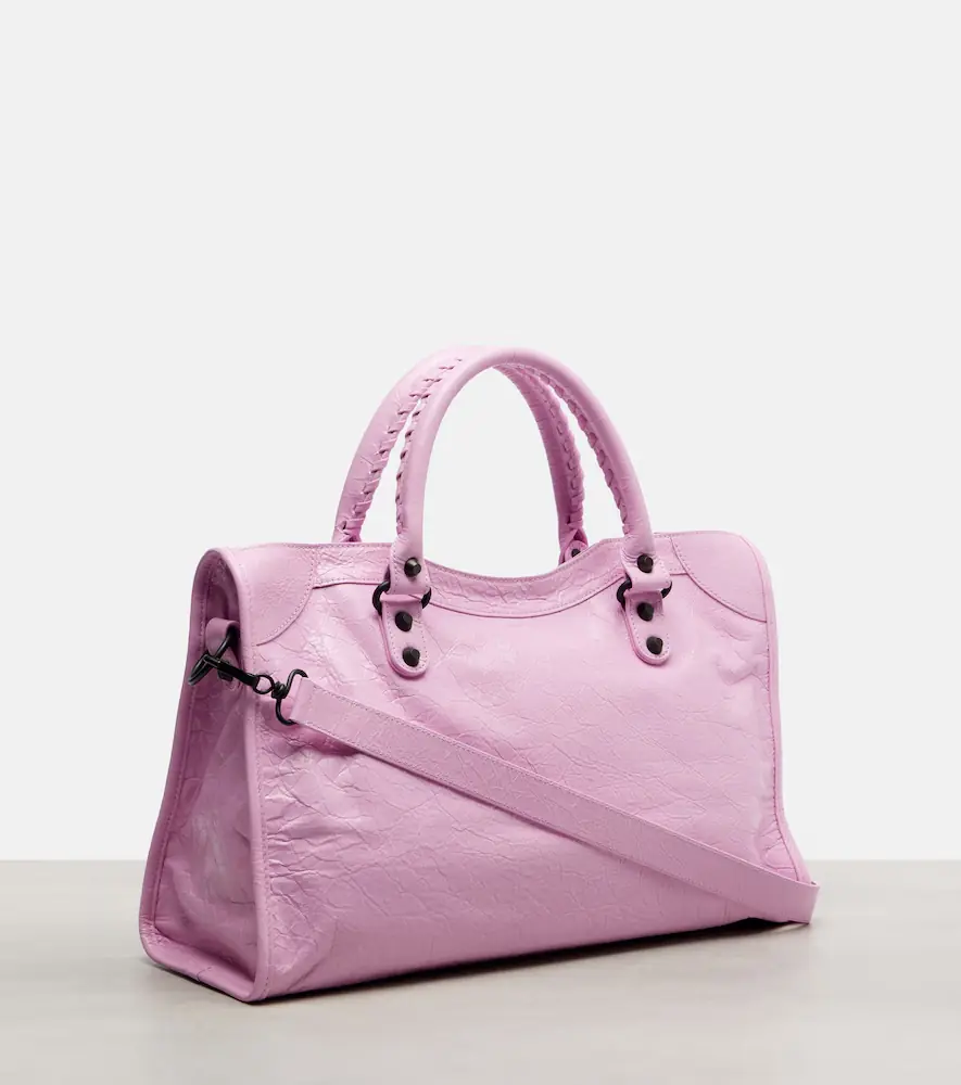 Balenciaga Le City Medium leather tote bag | Thumbnail 3 Balenciaga Le City Medium leather tote bag | Thumbnail 3