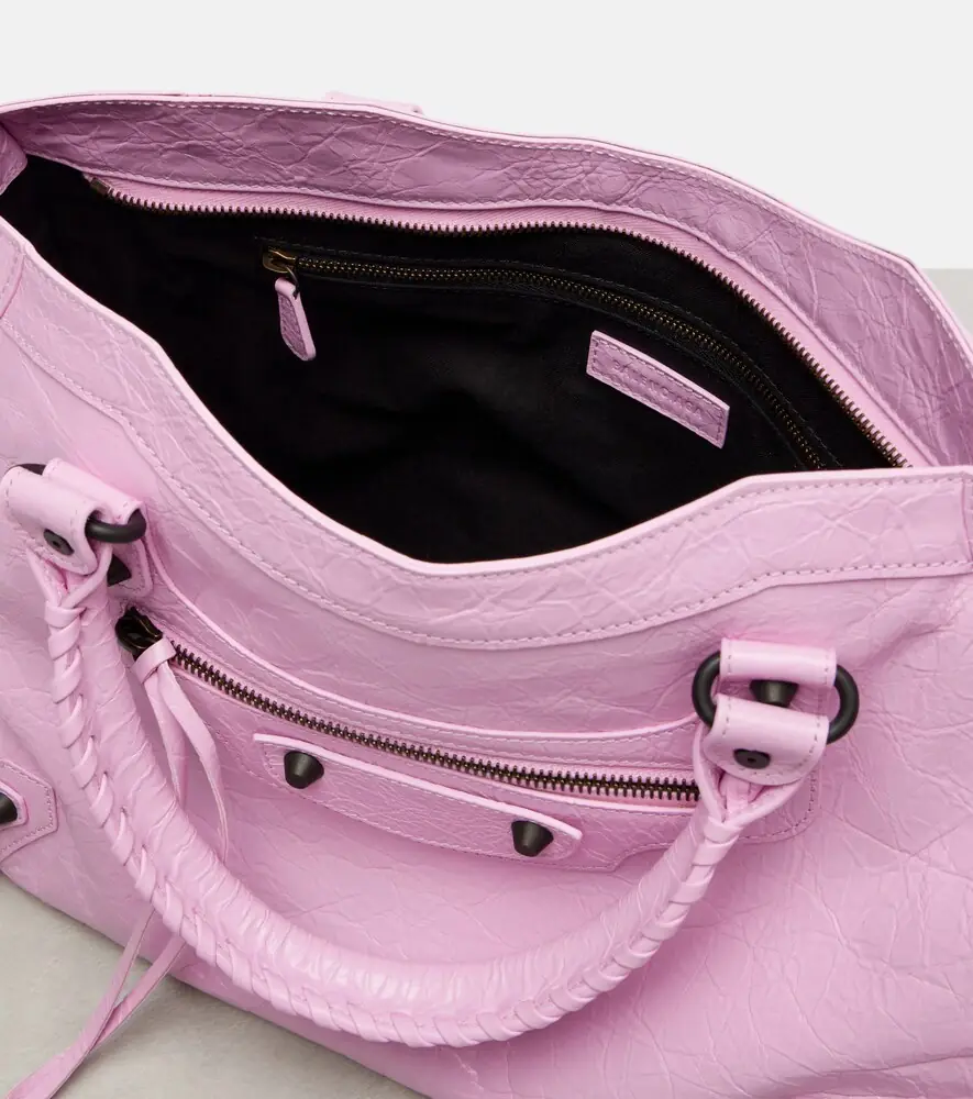 Balenciaga Le City Medium leather tote bag | Thumbnail 4 Balenciaga Le City Medium leather tote bag | Thumbnail 4