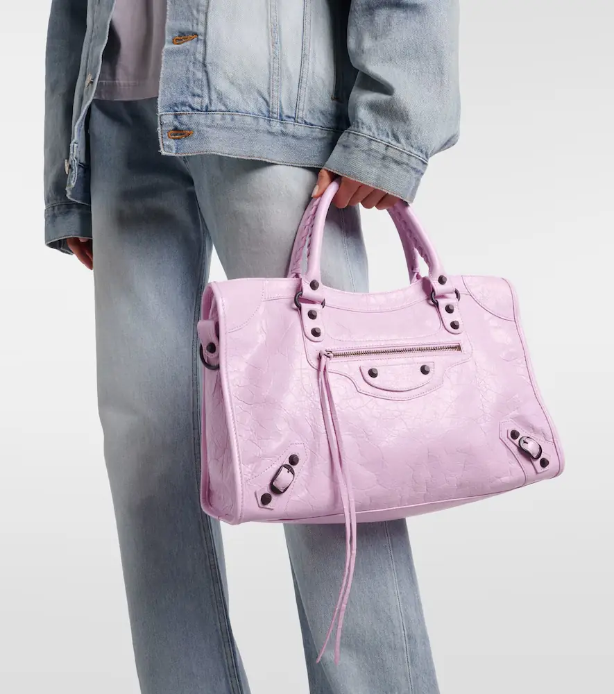 Balenciaga Le City Medium leather tote bag | Thumbnail 5 Balenciaga Le City Medium leather tote bag | Thumbnail 5