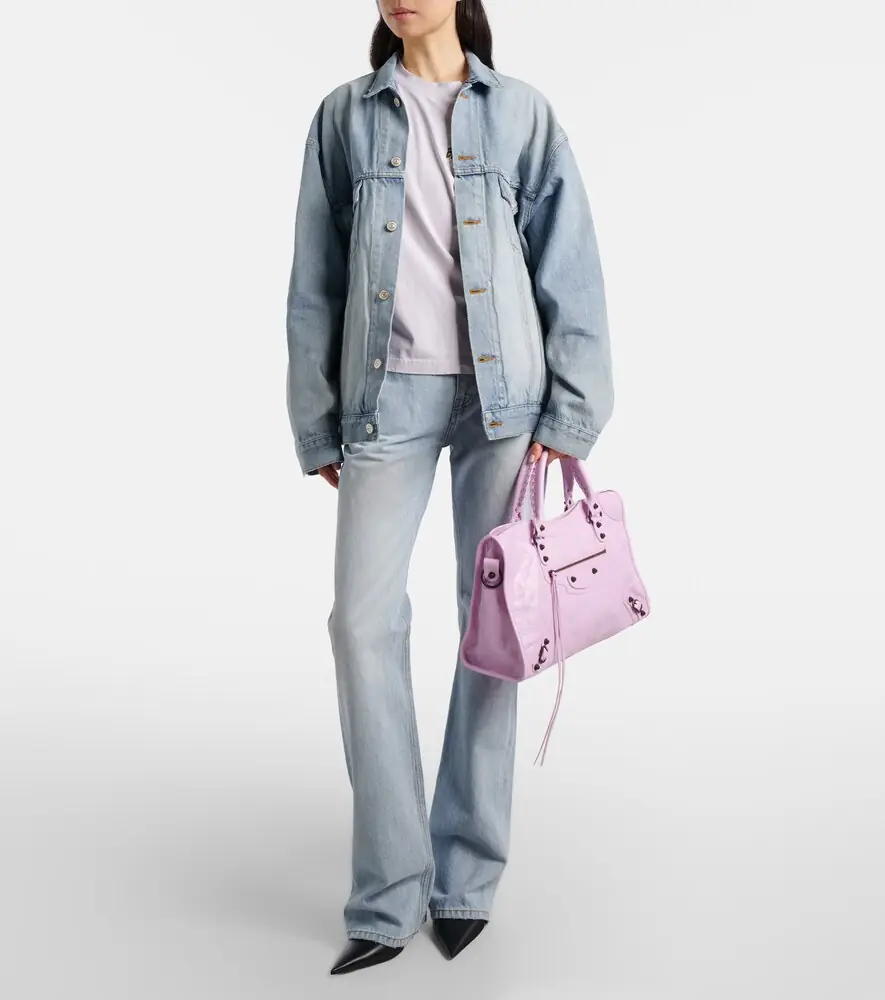 Balenciaga Le City Medium leather tote bag | Thumbnail 6 Balenciaga Le City Medium leather tote bag | Thumbnail 6