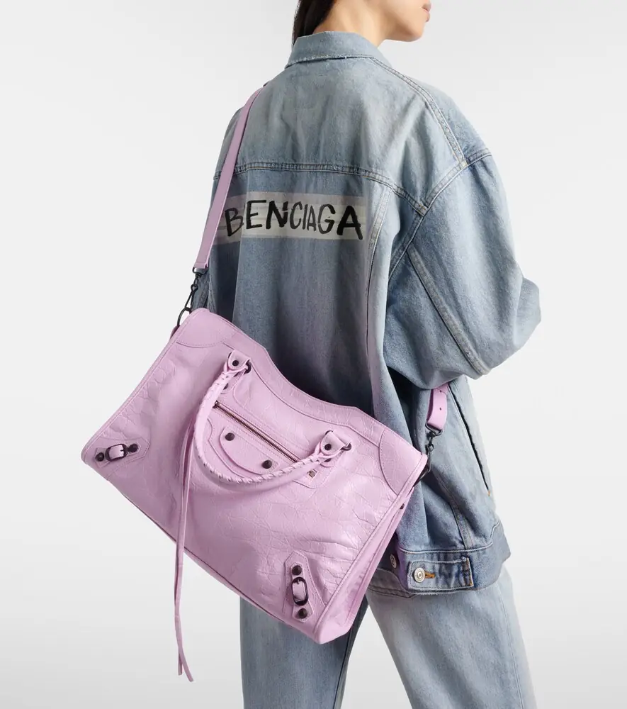 Balenciaga Le City Medium leather tote bag | Thumbnail 7 Balenciaga Le City Medium leather tote bag | Thumbnail 7