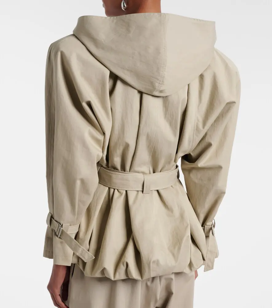 Magda Butrym Belted cotton-blend jacket | Thumbnail 5 Magda Butrym Belted cotton-blend jacket | Thumbnail 5
