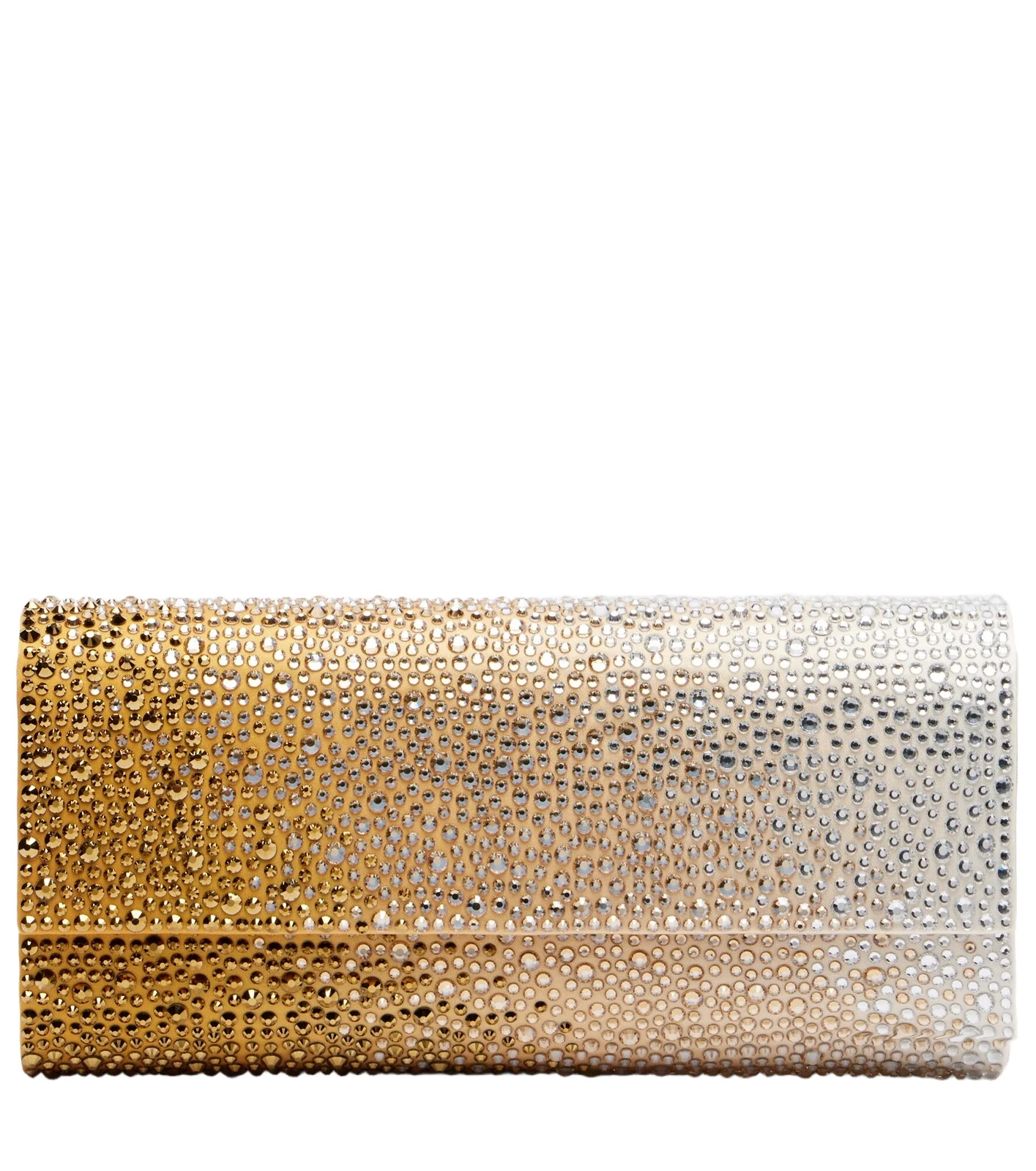 Gradient Perry crystal-embellished clutch Gradient Perry crystal-embellished clutch