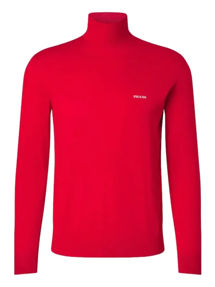Cotton turtleneck sweater