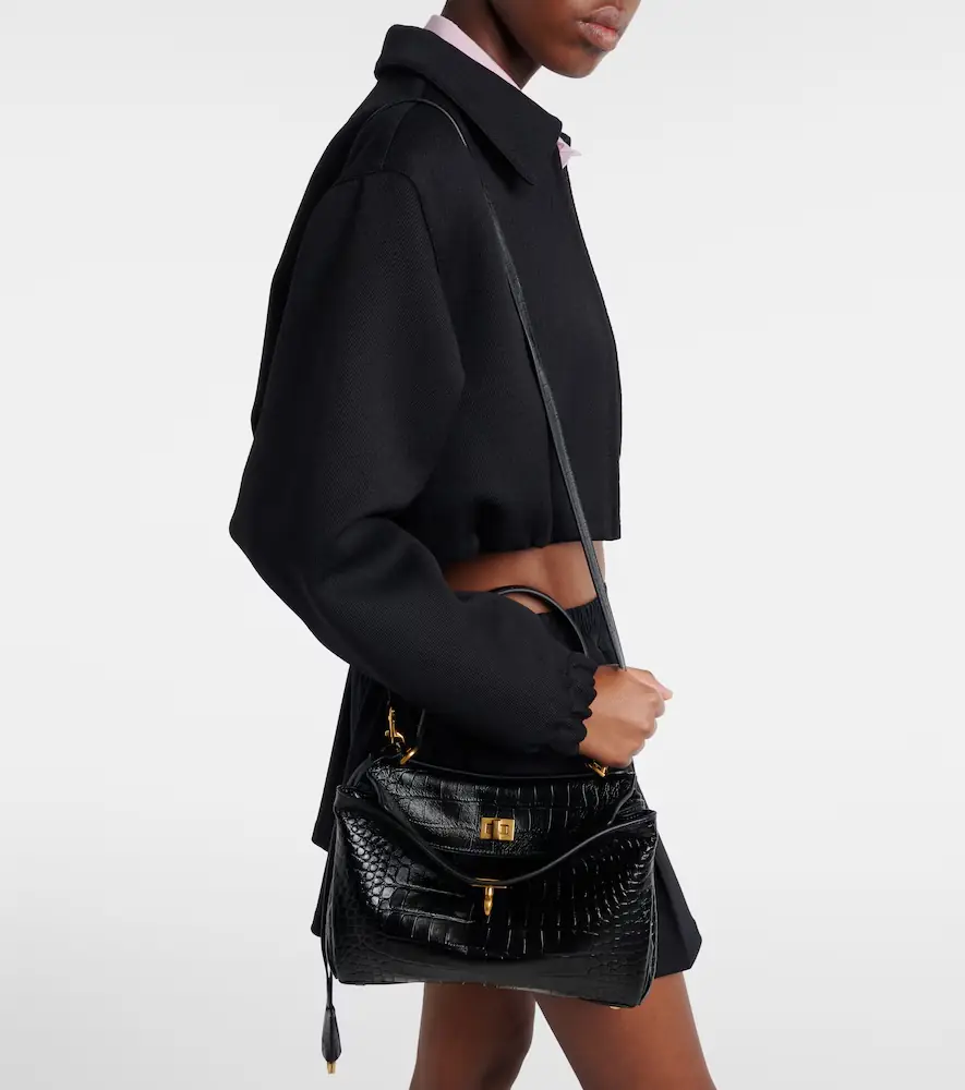 Balenciaga Rodeo Small croc-effect leather tote bag | Thumbnail 6 Balenciaga Rodeo Small croc-effect leather tote bag | Thumbnail 6