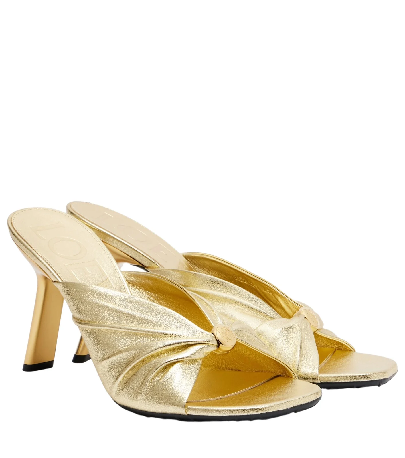 Paula's Ibiza Pebble Soft leather mules