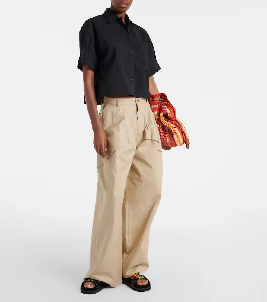 Loewe Paula's Ibiza Anagram cotton-blend shirt | Thumbnail 4 Loewe Paula's Ibiza Anagram cotton-blend shirt | Thumbnail 4
