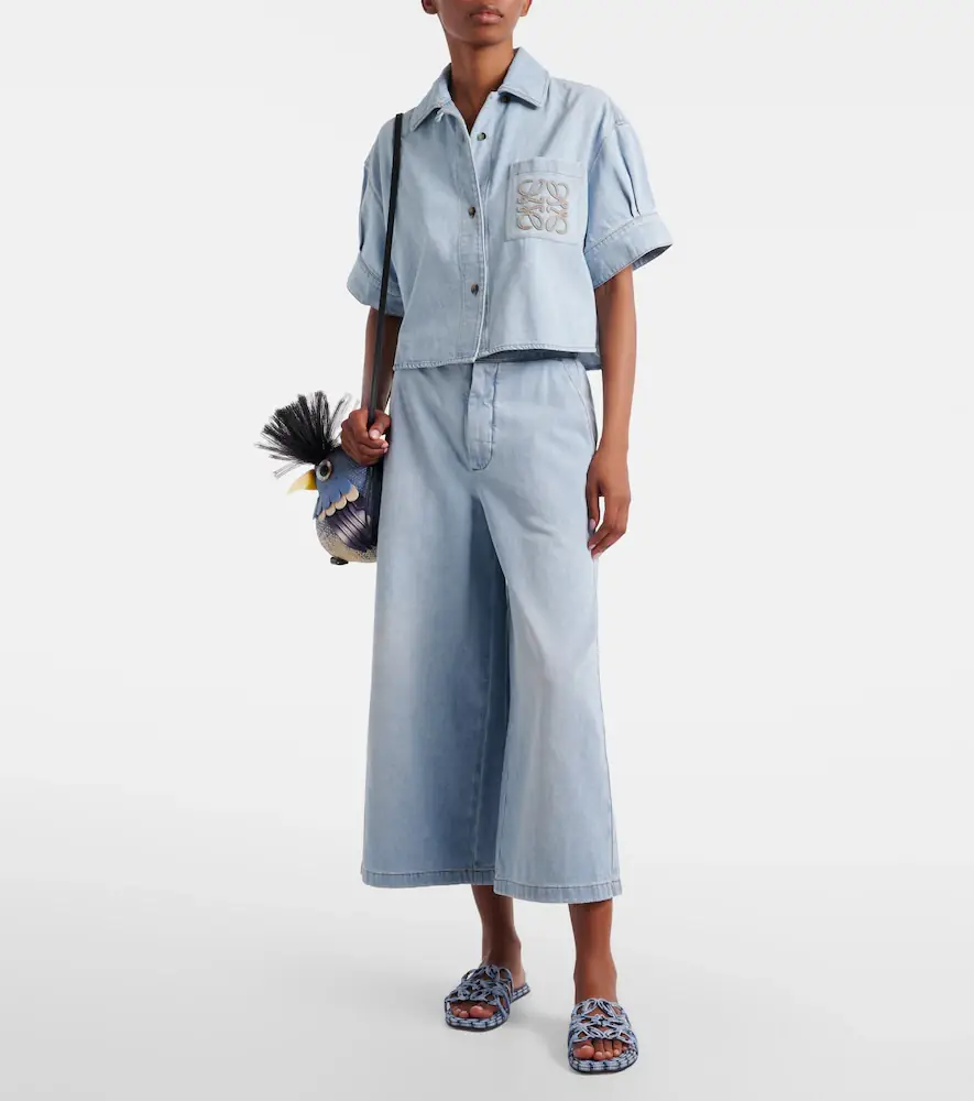 Loewe Paula's Ibiza cropped jeans | Thumbnail 2