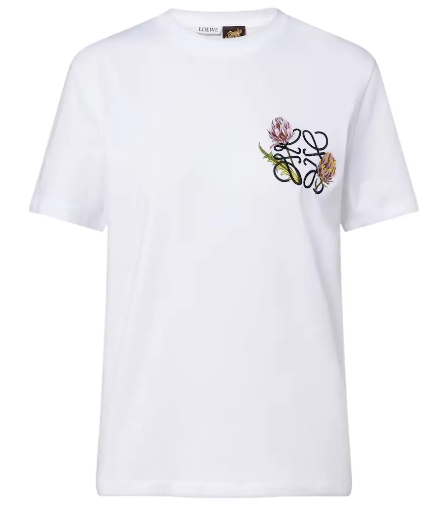 Loewe Paula's Ibiza Anagram cotton T-shirt | Image 1 Loewe Paula's Ibiza Anagram cotton T-shirt | Image 1