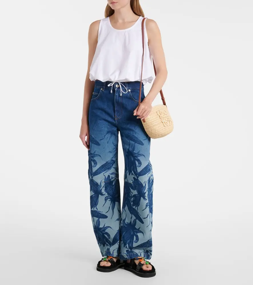 Loewe Paula's Ibiza Eclipse raffia crossbody bag | Thumbnail 5 Loewe Paula's Ibiza Eclipse raffia crossbody bag | Thumbnail 5