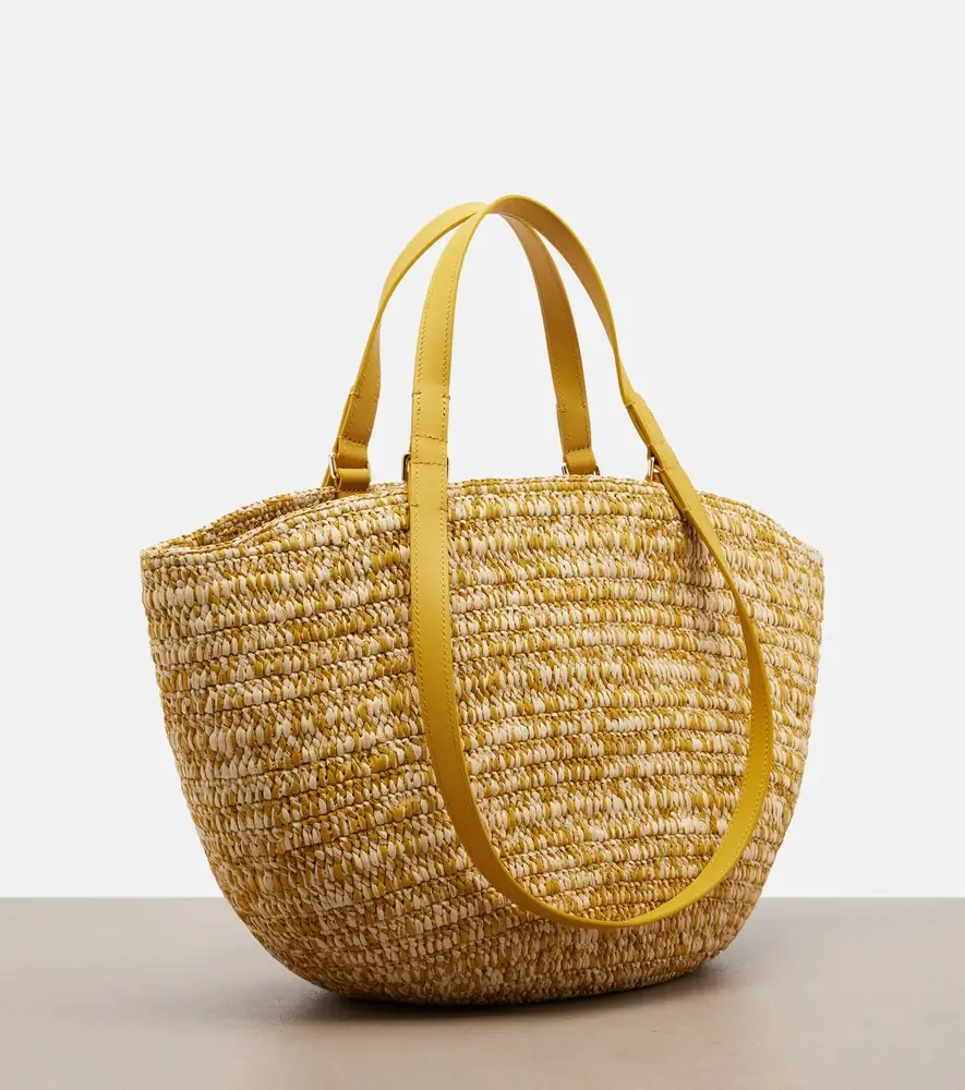 Loewe Paula's Ibiza Eclipse Medium raffia basket bag | Thumbnail 6