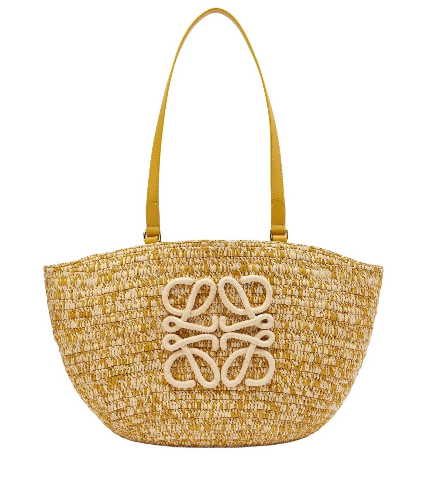 Loewe Paula's Ibiza Eclipse Medium raffia basket bag