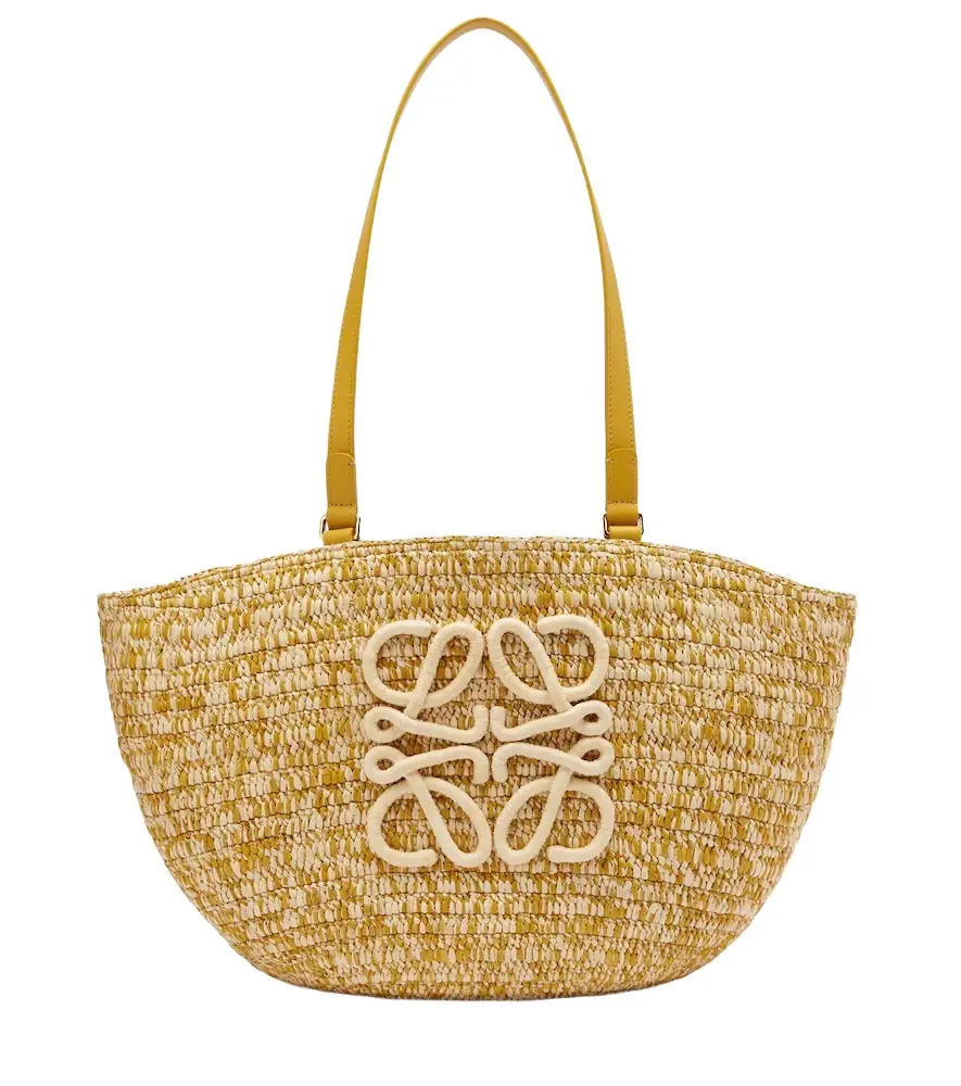Loewe Paula's Ibiza Eclipse Medium raffia basket bag