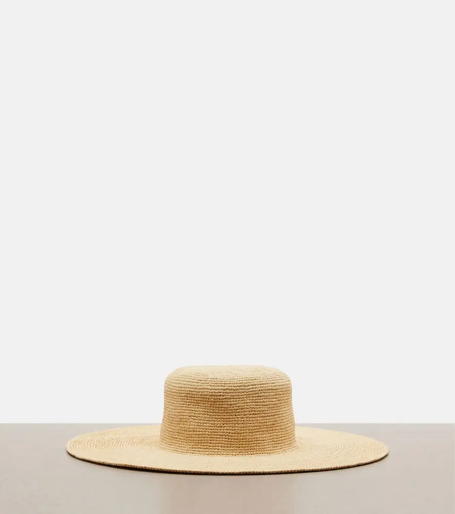Loewe Paula's Ibiza Anagram raffia sun hat | Thumbnail 4 Loewe Paula's Ibiza Anagram raffia sun hat | Thumbnail 4