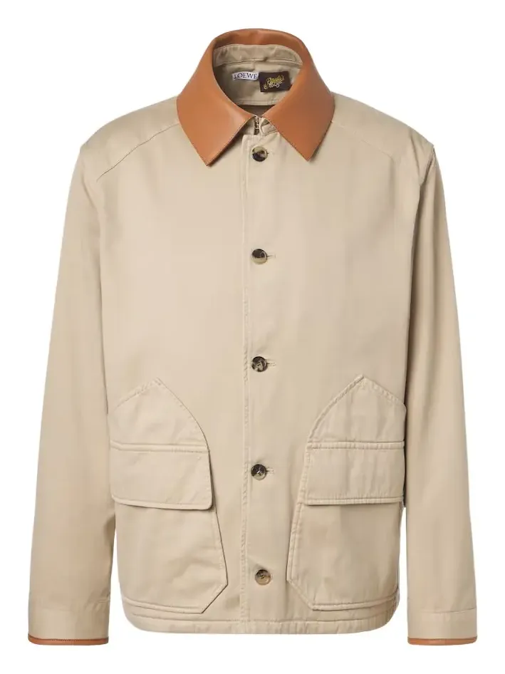 Paula's Ibiza cotton satin jacket