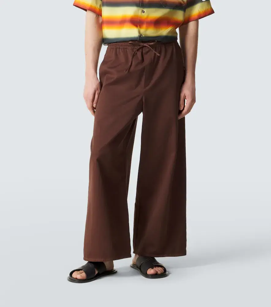 Loewe Paula's Ibiza cotton-blend wide-leg pants | Thumbnail 3 Loewe Paula's Ibiza cotton-blend wide-leg pants | Thumbnail 3