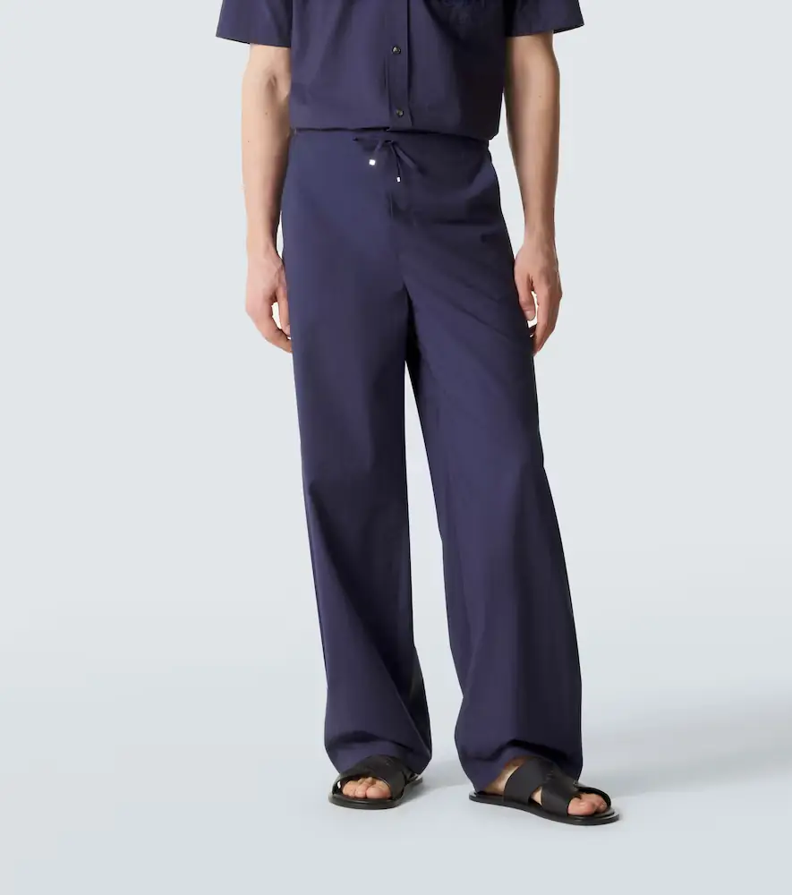Loewe Paula's Ibiza cotton-blend wide-leg pants | Thumbnail 2
