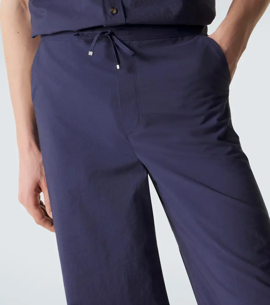 Loewe Paula's Ibiza cotton-blend wide-leg pants | Thumbnail 4