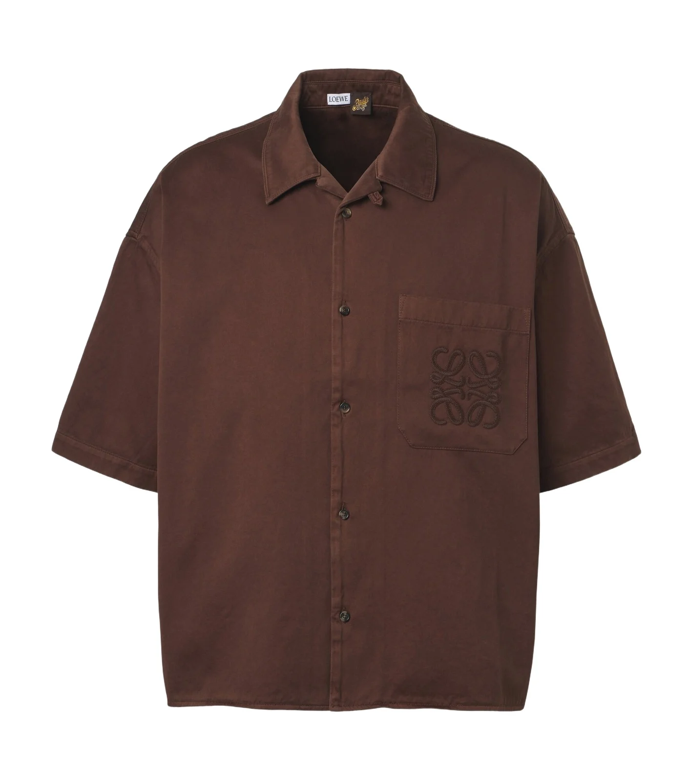 Loewe Paula's Ibiza Anagram cotton-blend shirt