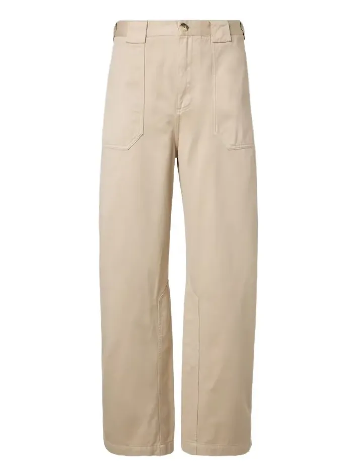 Paula's Ibiza cotton canvas straight pants