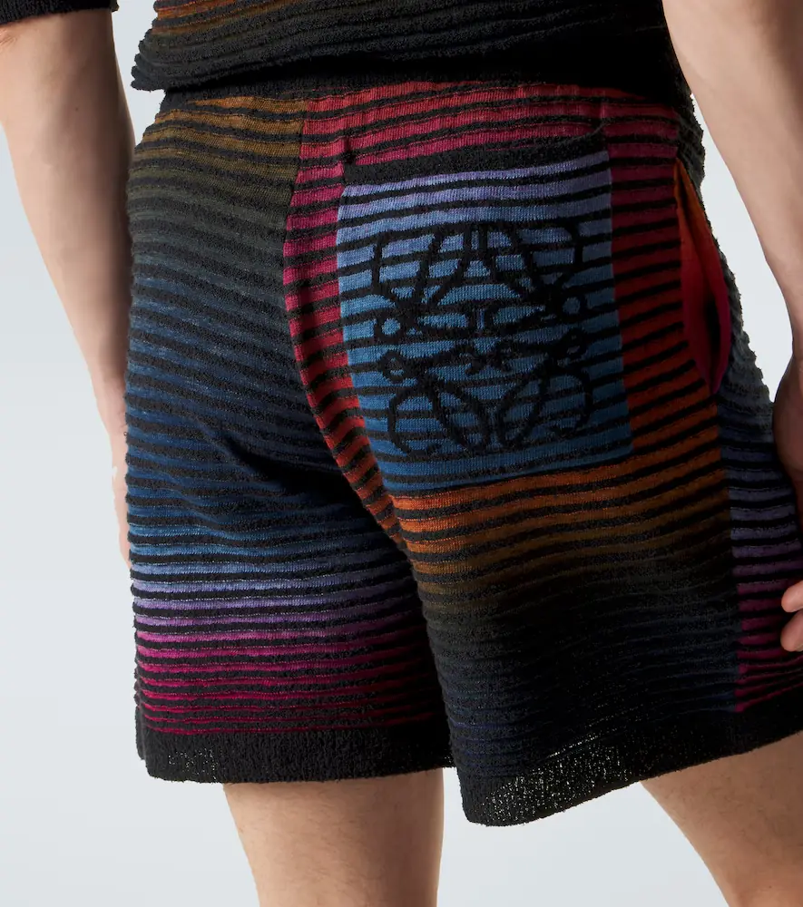 Loewe Paula's Ibiza Anagram cotton-blend shorts | Thumbnail 2 Loewe Paula's Ibiza Anagram cotton-blend shorts | Thumbnail 2