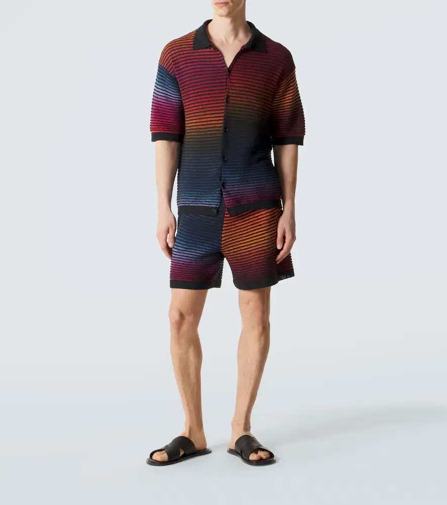 Loewe Paula's Ibiza Anagram cotton-blend shorts | Thumbnail 3 Loewe Paula's Ibiza Anagram cotton-blend shorts | Thumbnail 3