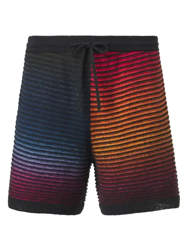 Paula's Ibiza Anagram cotton-blend shorts Paula's Ibiza Anagram cotton-blend shorts