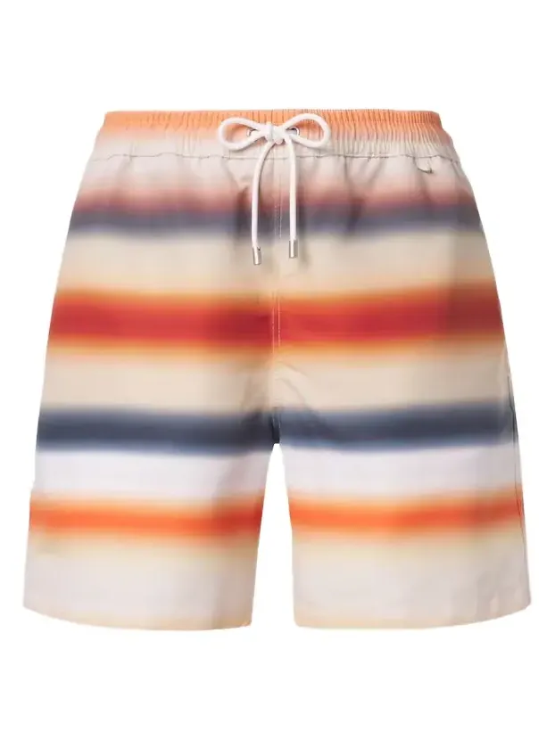 Paula's Ibiza striped swim trunks