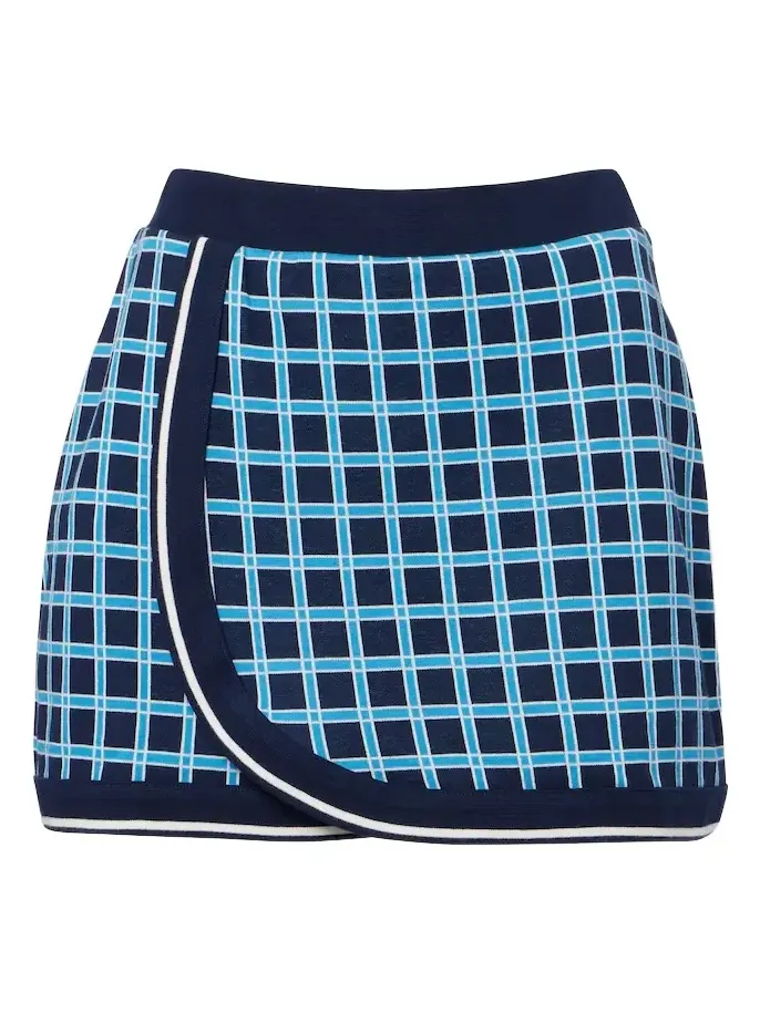 Clubhouse Reece checked cotton miniskirt Clubhouse Reece checked cotton miniskirt