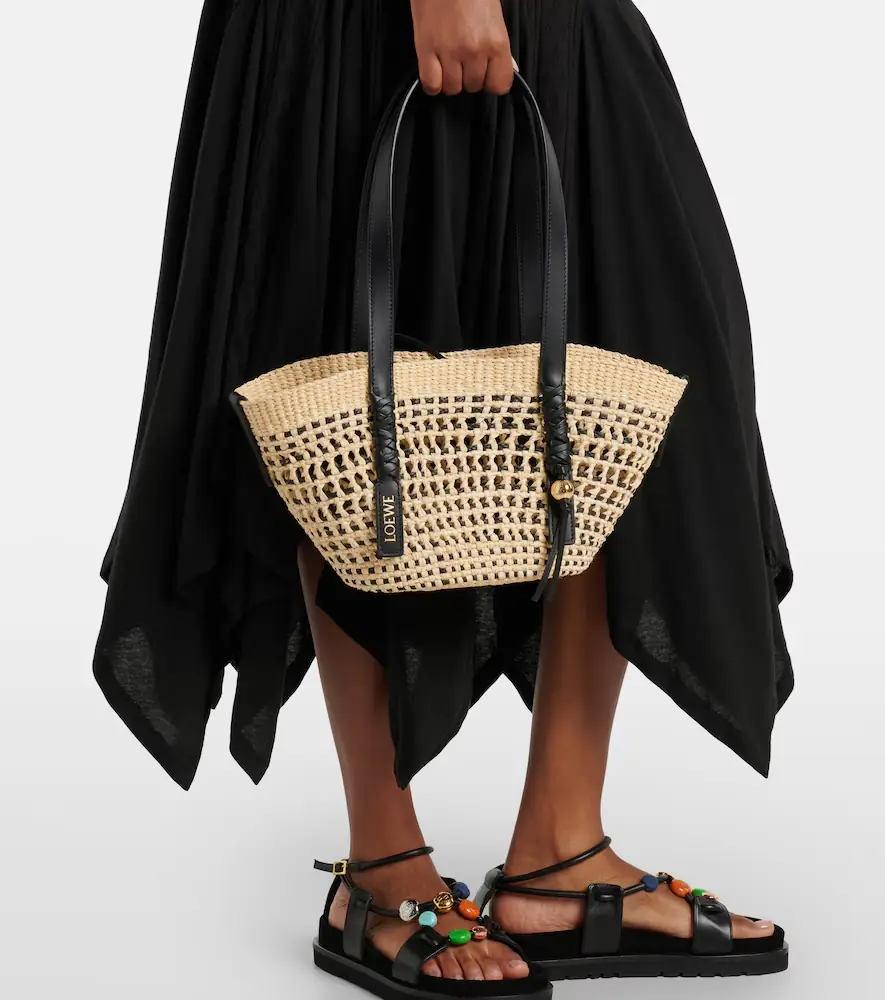 Loewe Paula's Ibiza Braid Small basket bag | Thumbnail 7